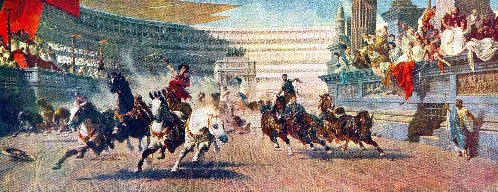 where were chariot races held in ancient rome