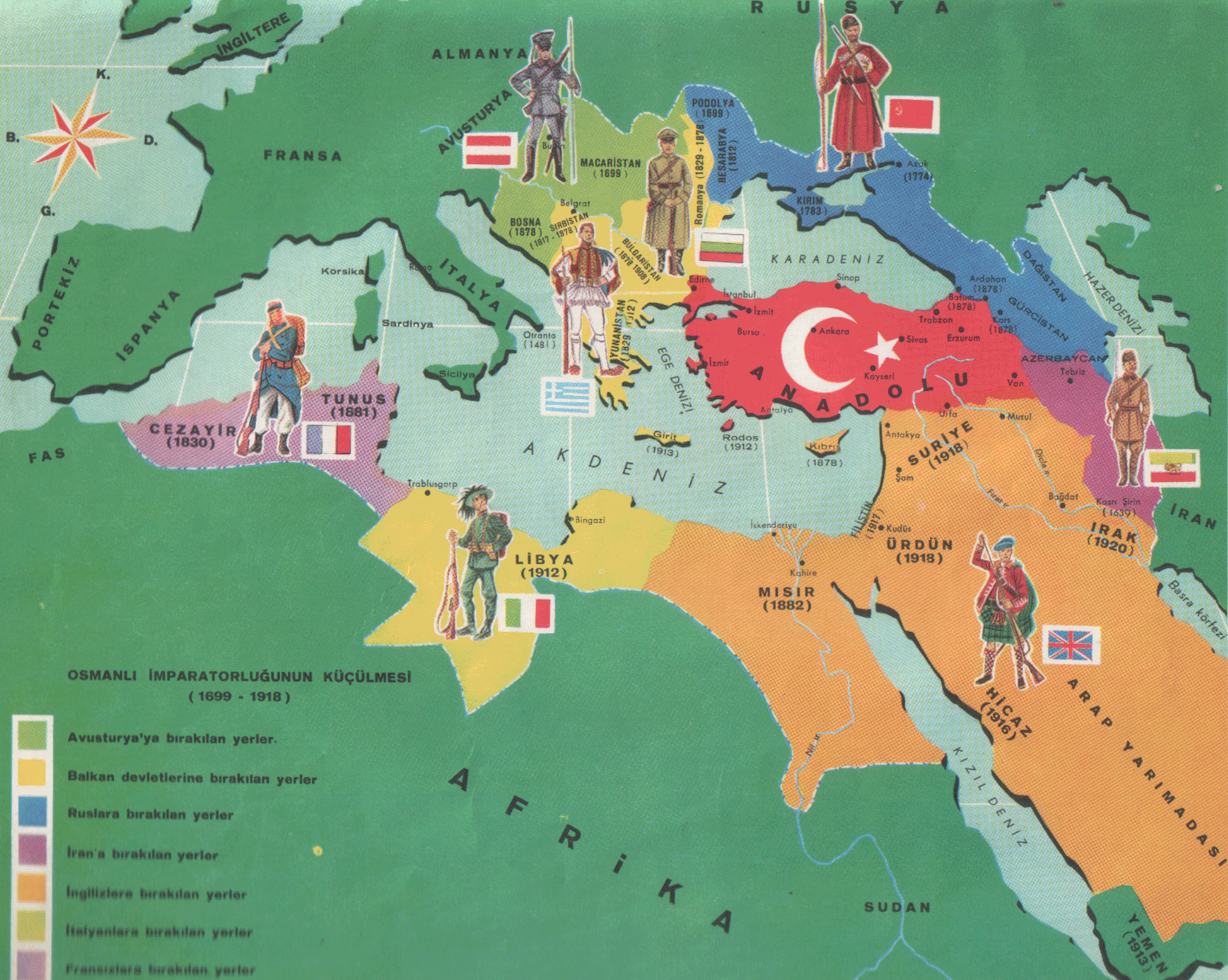 Ottoman Empire Expansion Map
