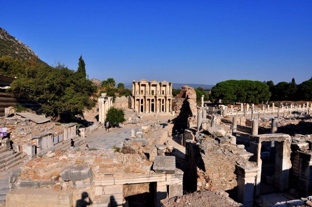 Ephesus Ruins near Kusadasi in Selcuk