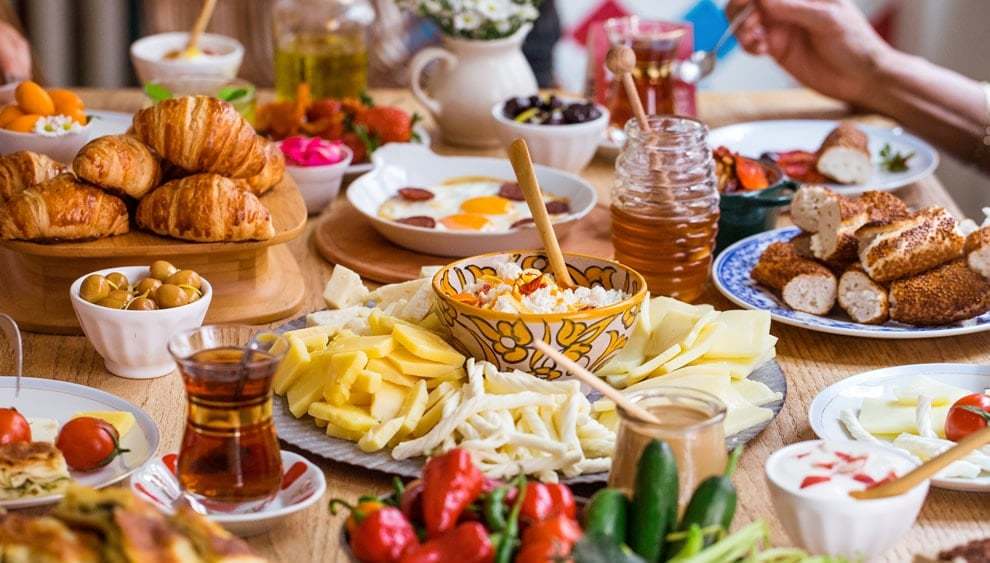 Turkish Breakfast in Istanbul