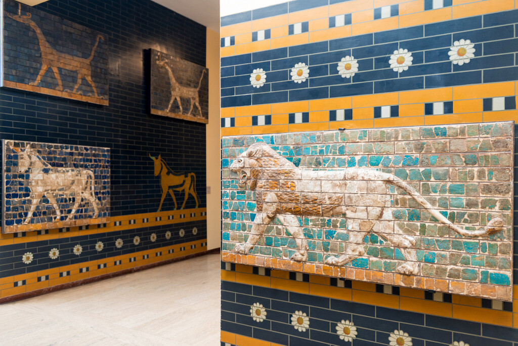 Babylonian Lion in the Istanbul Archeology Museum