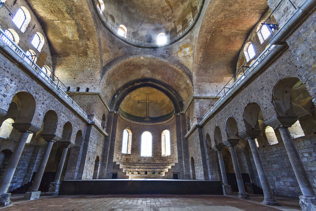 Istanbul Hagia Irene Church Interior