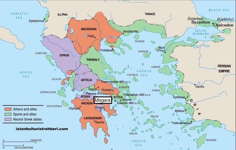 Foundation of Istanbul as Byzantium