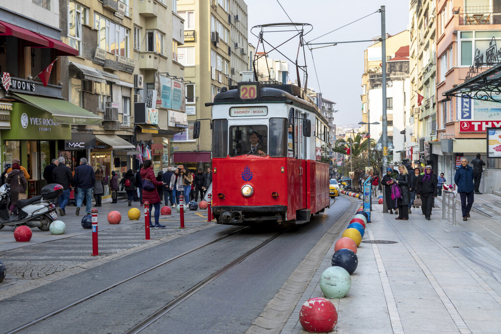 Kadikoy is the most popular shopping district on the Asian side of Istanbul.