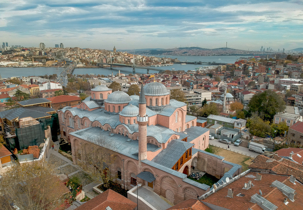 Monastery of Christ Pantocrator now Zeyrek Mosque in Istanbul