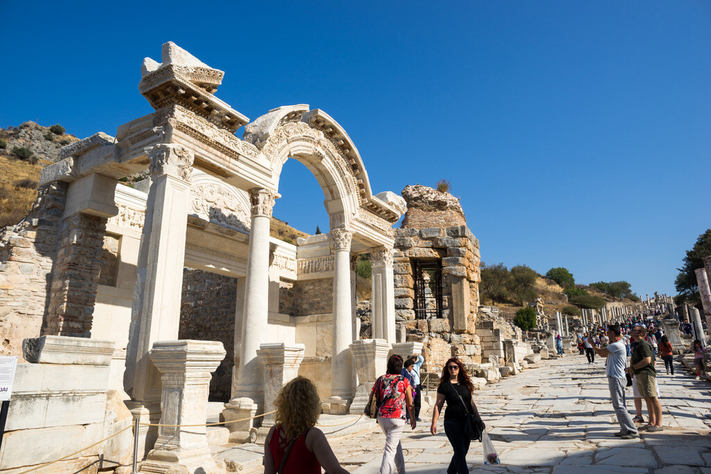Ephesus Ruins is one of the best instagram places in Turkey