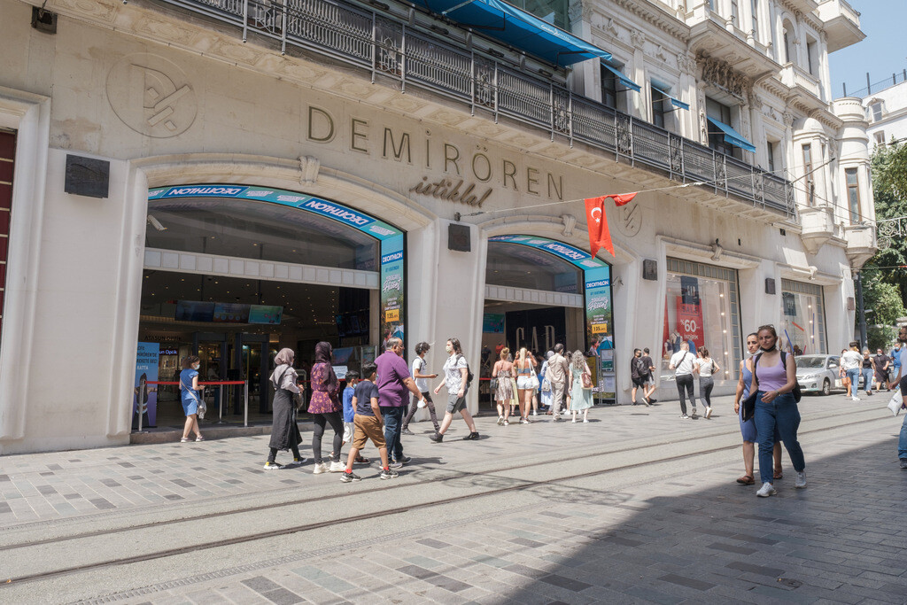 Shopping Streets near Taksim Square