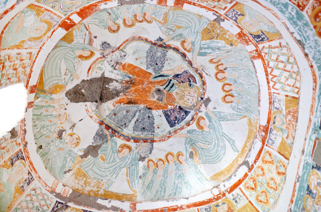 Agacalti Church is famous for its Byzantine frescoes