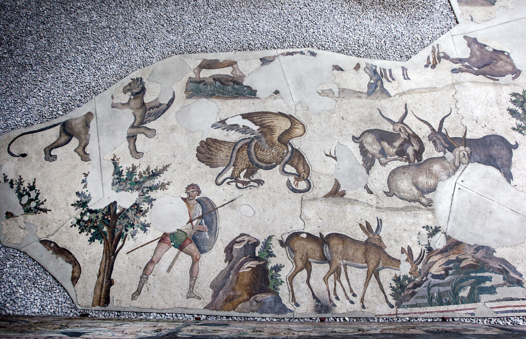Roman Art in the Great Palace Mosaic Museum